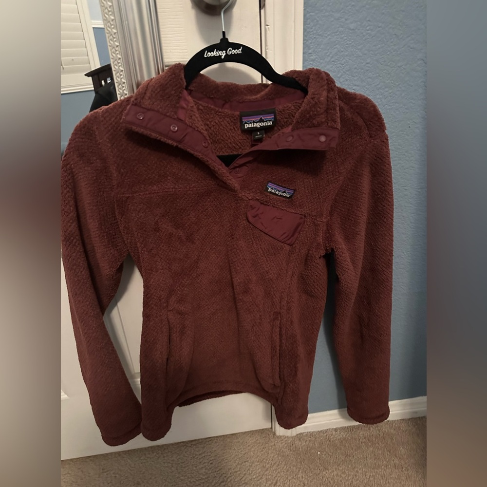 Women’s Patagonia Fleece Burgundy
